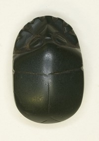 Scarab: Uninscribed by Ancient Egyptian