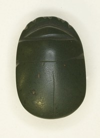 Scarab: Uninscribed by Ancient Egyptian