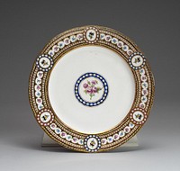 Plate by Manufacture nationale de Sèvres (Manufacturer)