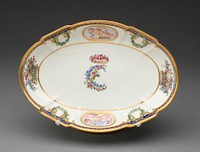 Dish from the Charlotte Louise Service by Manufacture nationale de Sèvres (Manufacturer)