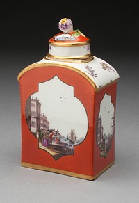 Tea Caddy by Meissen Porcelain Manufactory (Manufacturer)