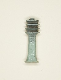 Amulet of a Djed Pillar by Ancient Egyptian