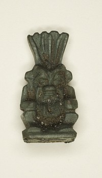 Amulet of the God Bes by Ancient Egyptian