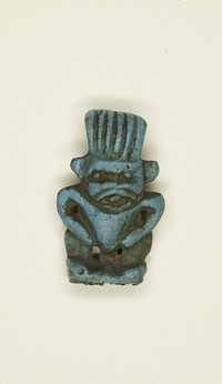 Amulet of the God Bes by Ancient Egyptian