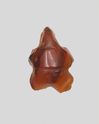 Amulet of a Human Face by Ancient Egyptian