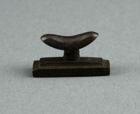 Amulet of a Headrest by Ancient Egyptian