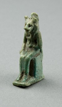 Amulet of the Goddess Bastet by Ancient Egyptian