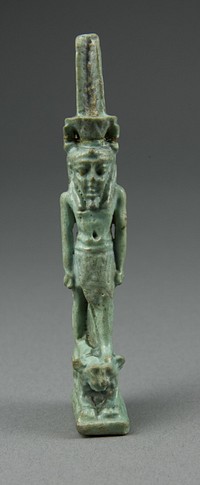 Amulet of the God Nefertem by Ancient Egyptian