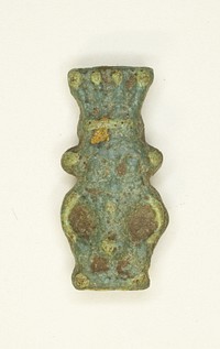 Amulet of the God Bes by Ancient Egyptian