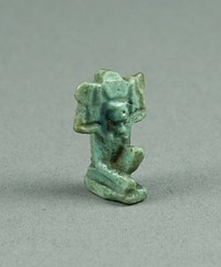 Amulet of the God Shu by Ancient Egyptian