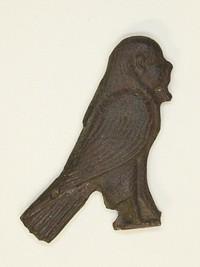 Amulet of the Soul as a Human-Headed Bird by Ancient Egyptian