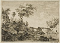 The Wooden Bridge by Jean Jacques de Boissieu