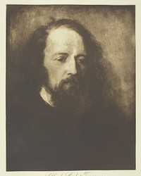 Alfred, Lord Tennyson by Henry Herschel Hay Cameron