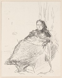 Portrait Study: Mrs. Philip, No. 2 by James McNeill Whistler