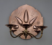 Wall Sconce (One of a Pair) by William Arthur Smith Benson (Designer)