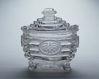 Covered Sugar Bowl by New England Glass Company (Designer)