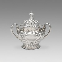 Sugar Bowl and Lid (part of a set) by Gorham Manufacturing Company