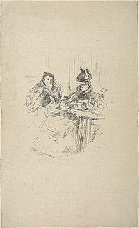 Afternoon Tea by James McNeill Whistler