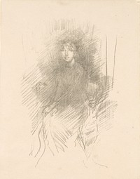 Portrait of a Young Woman [Miss Seton] by James McNeill Whistler