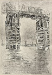 The Tall Bridge by James McNeill Whistler