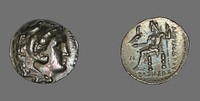 Tetradrachm (Coin) Portraying Alexander the Great as Herakles by Ancient Greek