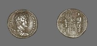 Tetradrachm (Coin) Portraying Emperor Hadrian by Ancient Roman