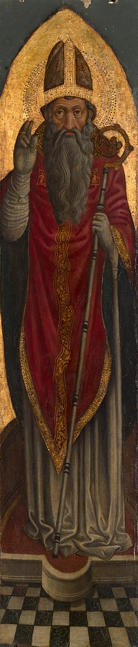 Bishop Saint from an Augustinian altarpiece by Venetian School