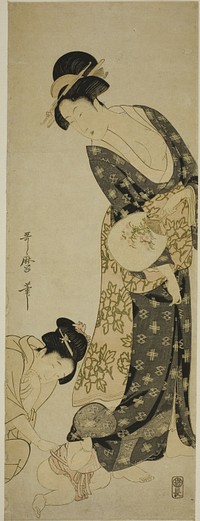 Mother and Child by Kitagawa Utamaro