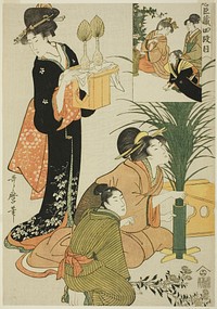 Act IV, from Treasury of the Loyal Retainers by Kitagawa Utamaro