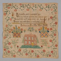 Sampler (Needlework) by Rebecca Ann Dod