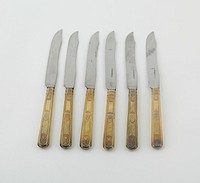 Set of Dinner Knives (14) by Martin-Guillaume Biennais