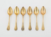 Set of Dessert Spoons (2) by Martin-Guillaume Biennais