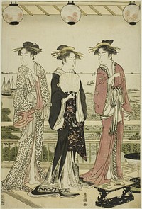 Four Seasons in the South - Summer View (Minami shiki natsu no kei) by Utagawa Toyokuni I