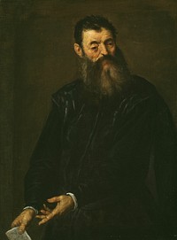 Portrait of a Gentleman by Jacopo Palma Il Giovane