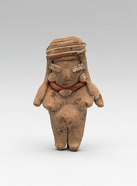 Standing Female Figurine by Chupícuaro