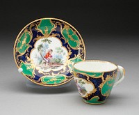 Cup and Saucer by Manufacture nationale de Sèvres (Manufacturer)