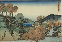 Viewing Maple Trees by Utagawa Kunisada I (Toyokuni III)