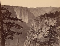 First View of Yosemite Valley from the Mariposa Trail by Carleton Watkins