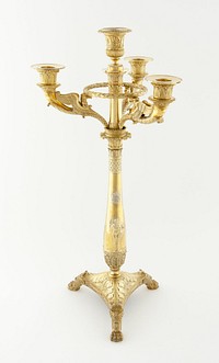 Four Light Candelabrum (one of a pair) by Martin-Guillaume Biennais