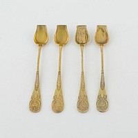 Salt Spoons (2) by Martin-Guillaume Biennais