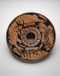 Fish Plate by Ancient Greek