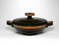 Lekanis (Covered Dish) by Ancient Greek