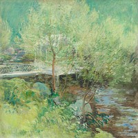 The White Bridge by John Henry Twachtman