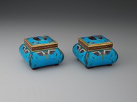 Pair of Boxes by Christopher Dresser