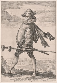 The Captain of the Infantry by Hendrick Goltzius