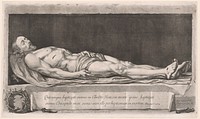The Dead Christ Lying in the Sepulchre by Nicolas de Plattemontagne