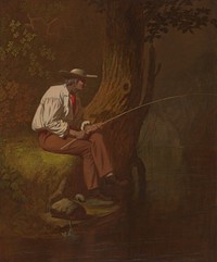 Mississippi Fisherman by George Caleb Bingham