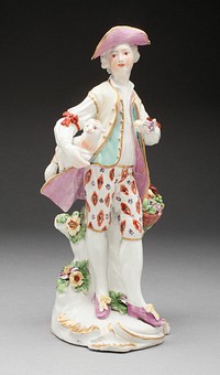 Street Seller by Derby Porcelain Manufactory