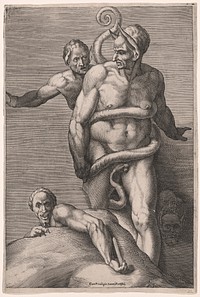 Minos and Demons, from the Last Judgment by Cherubino Alberti