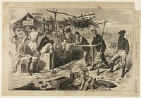 Thanksgiving in Camp by Winslow Homer
